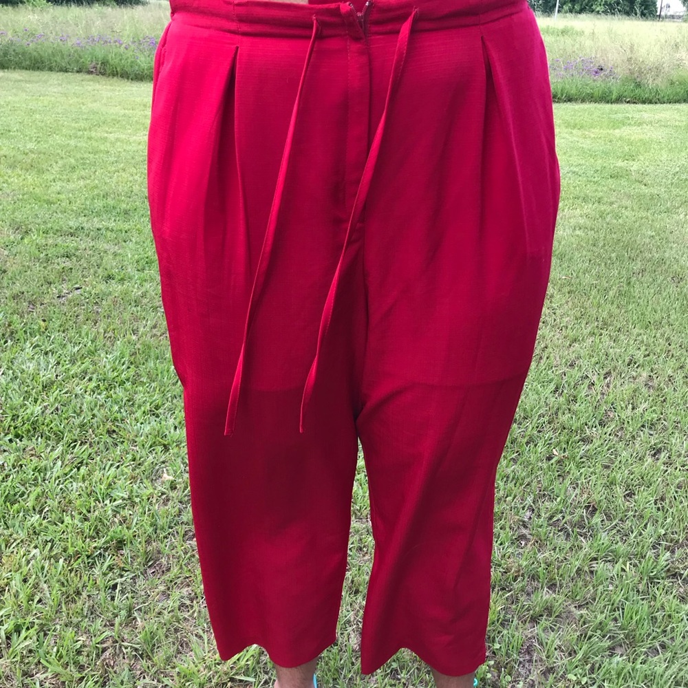 Red Culottes - Picture 6 of 6